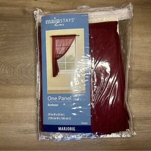 Mainstays Sheer Curtain Panels 59”x63”